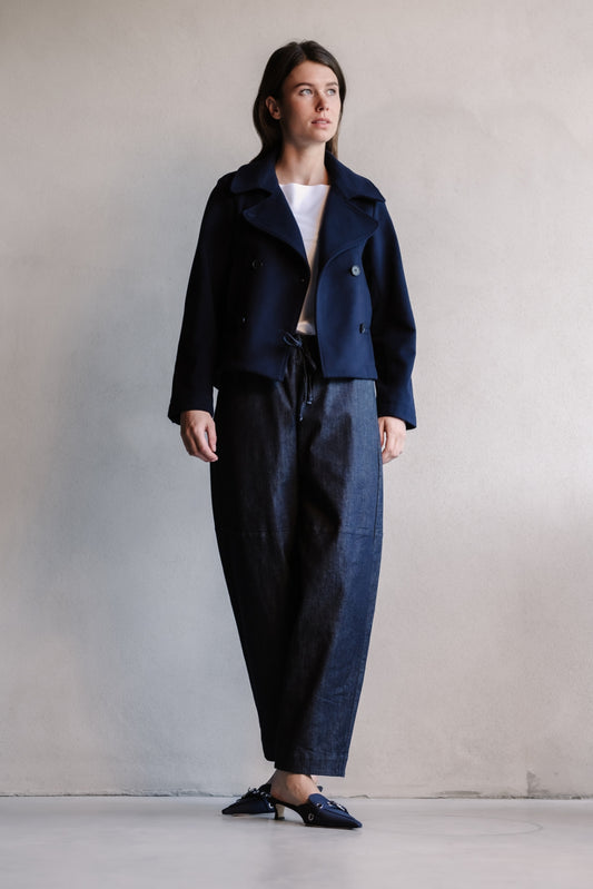 Bernie Wool Cropped Coat