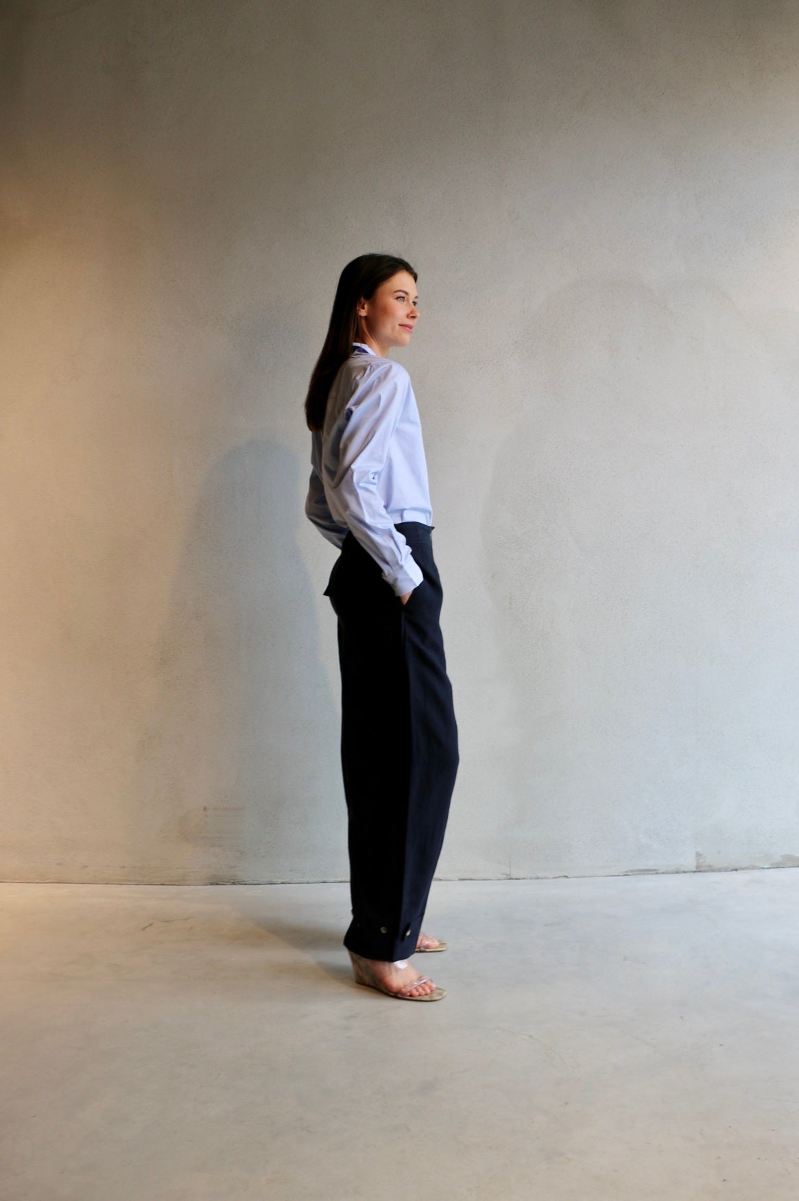 Frick Blouse Chambray