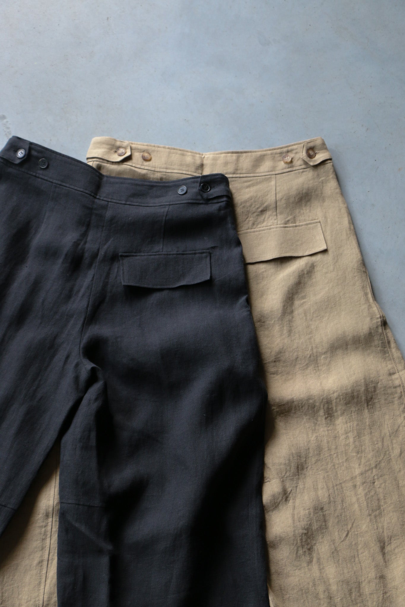 Jet Linen Trousers
