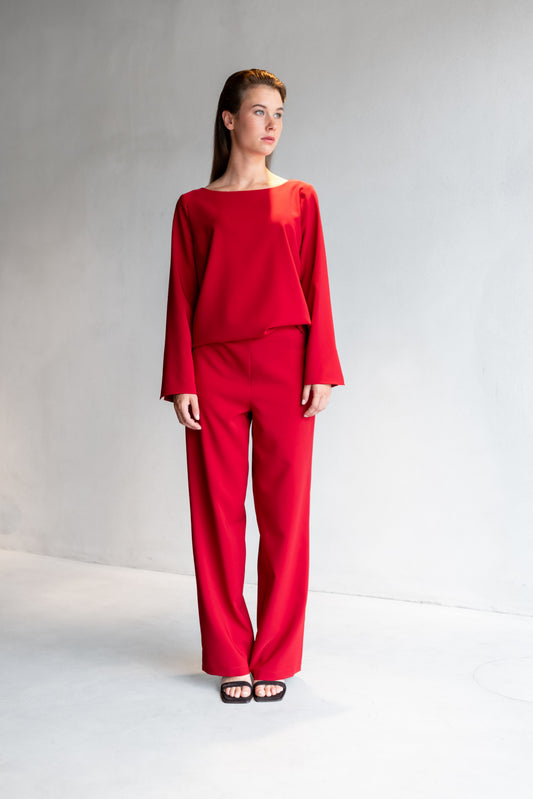 Tine Crêpe Trousers