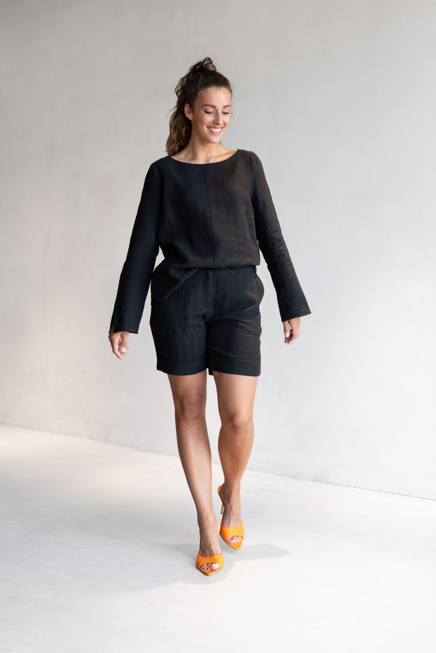 Bradley Crêpe Shorts