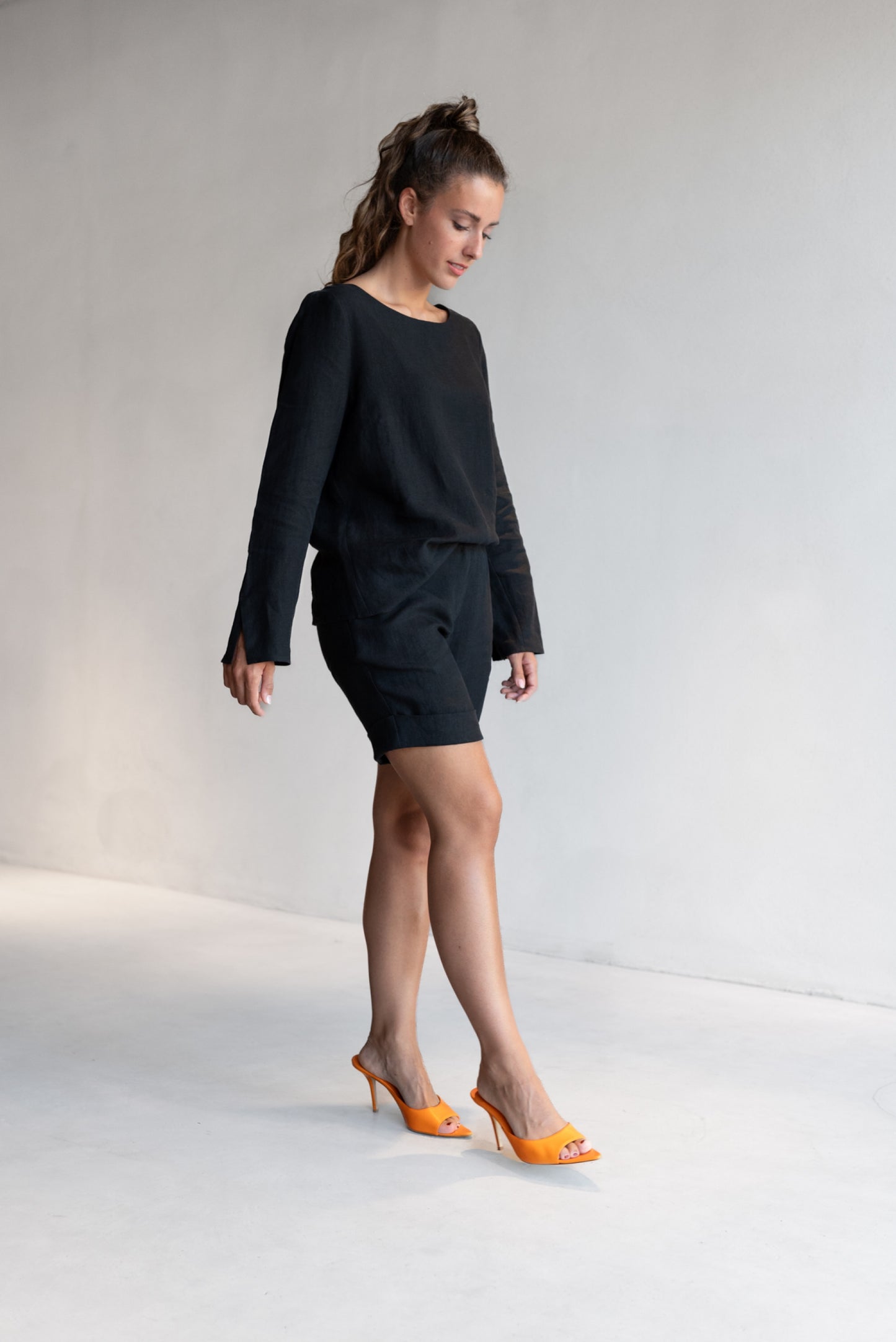Bradley Crêpe Shorts