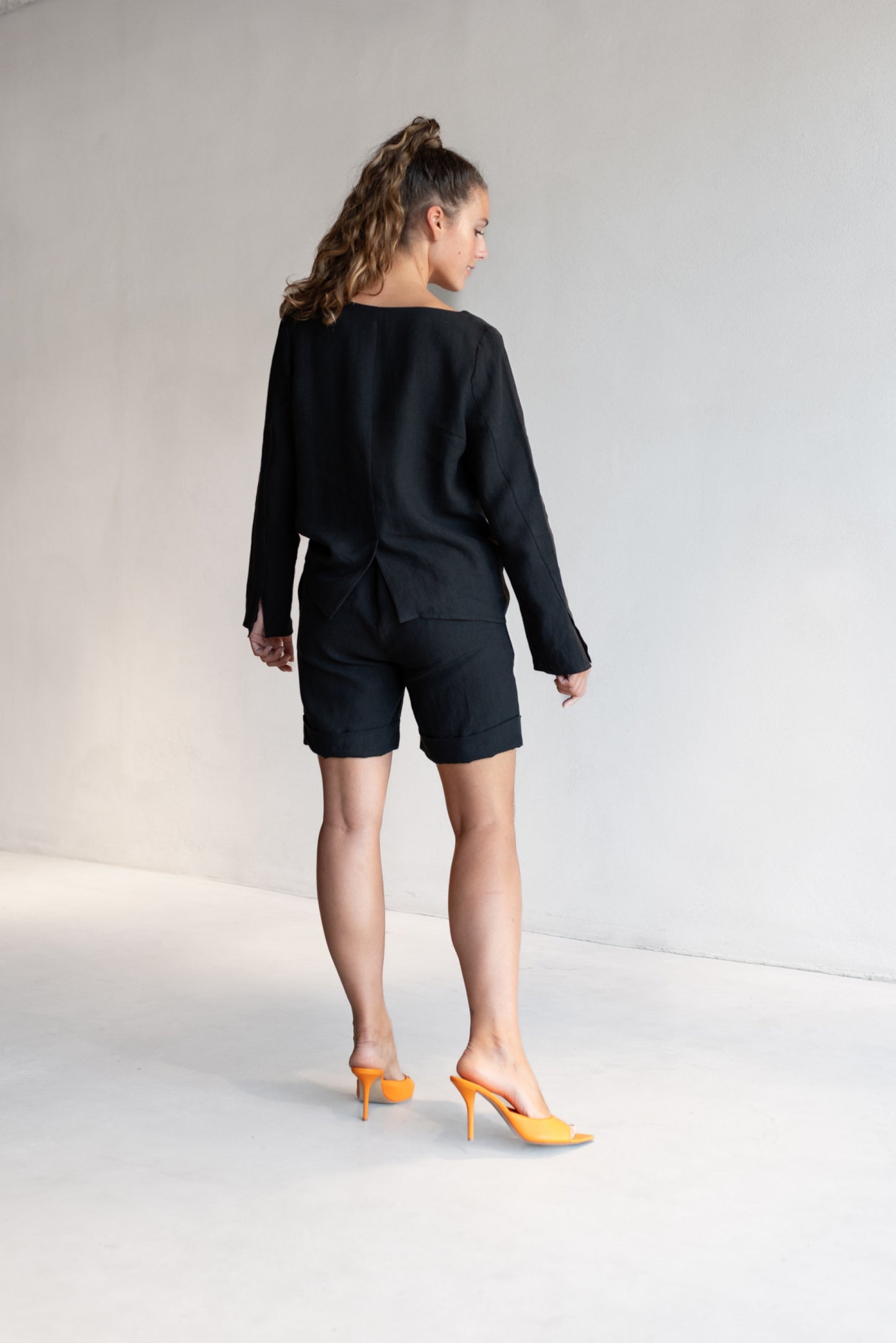 Bradley Crêpe Shorts
