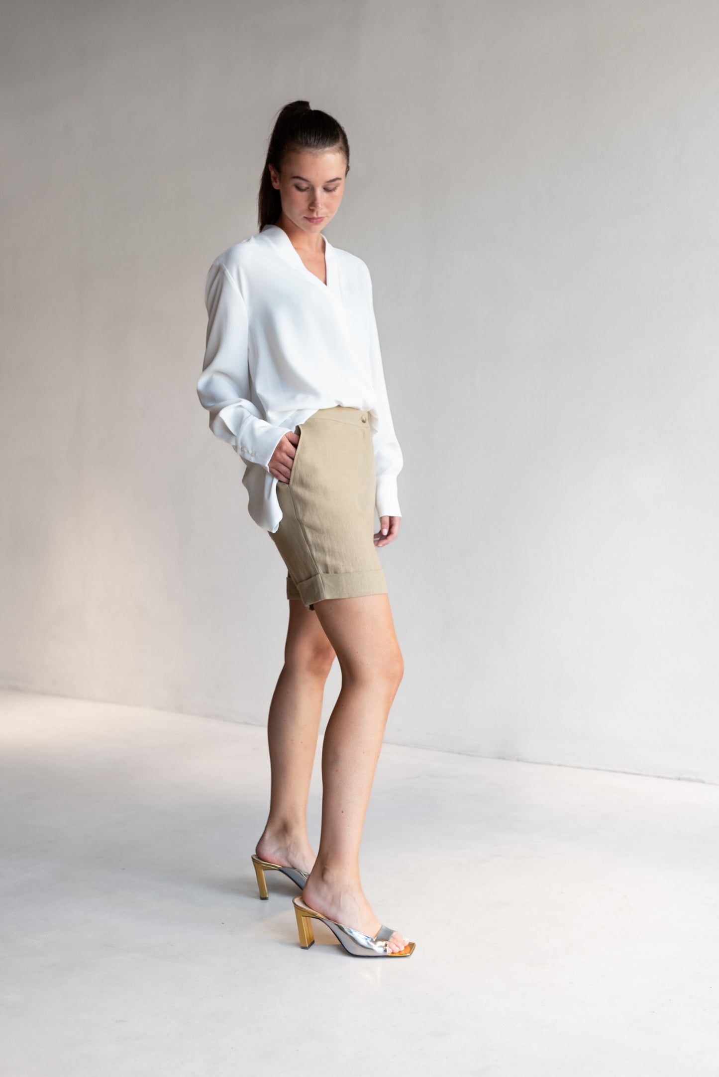 Emma Crêpe Blouse
