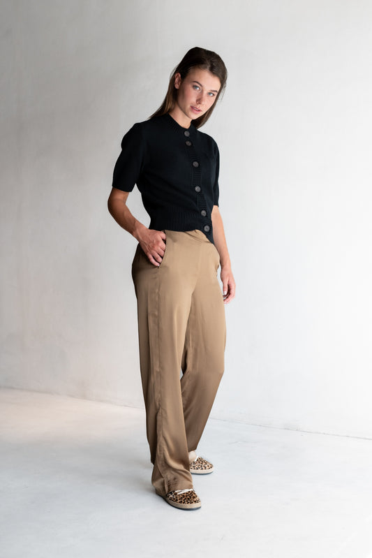 Flo Co/Mo Short Sleeved Cardigan