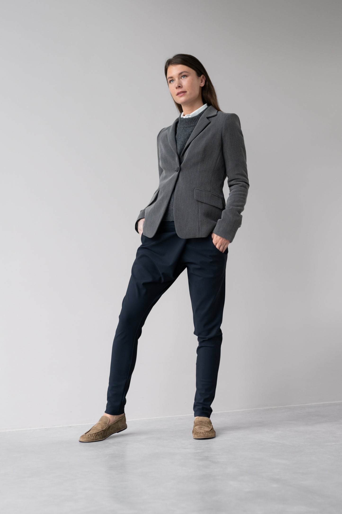 Ann Gabardine Blazer