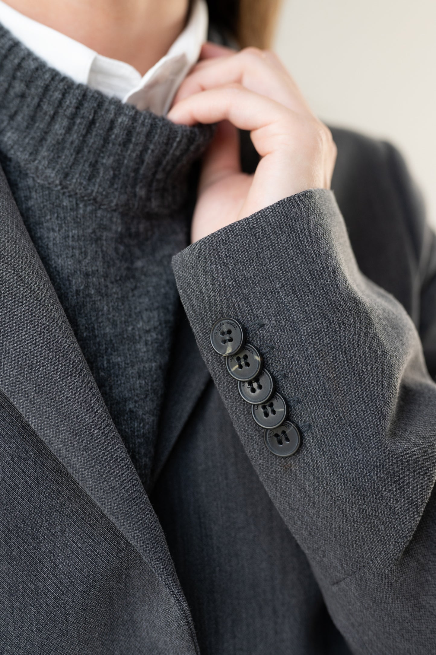 Ann Gabardine Blazer