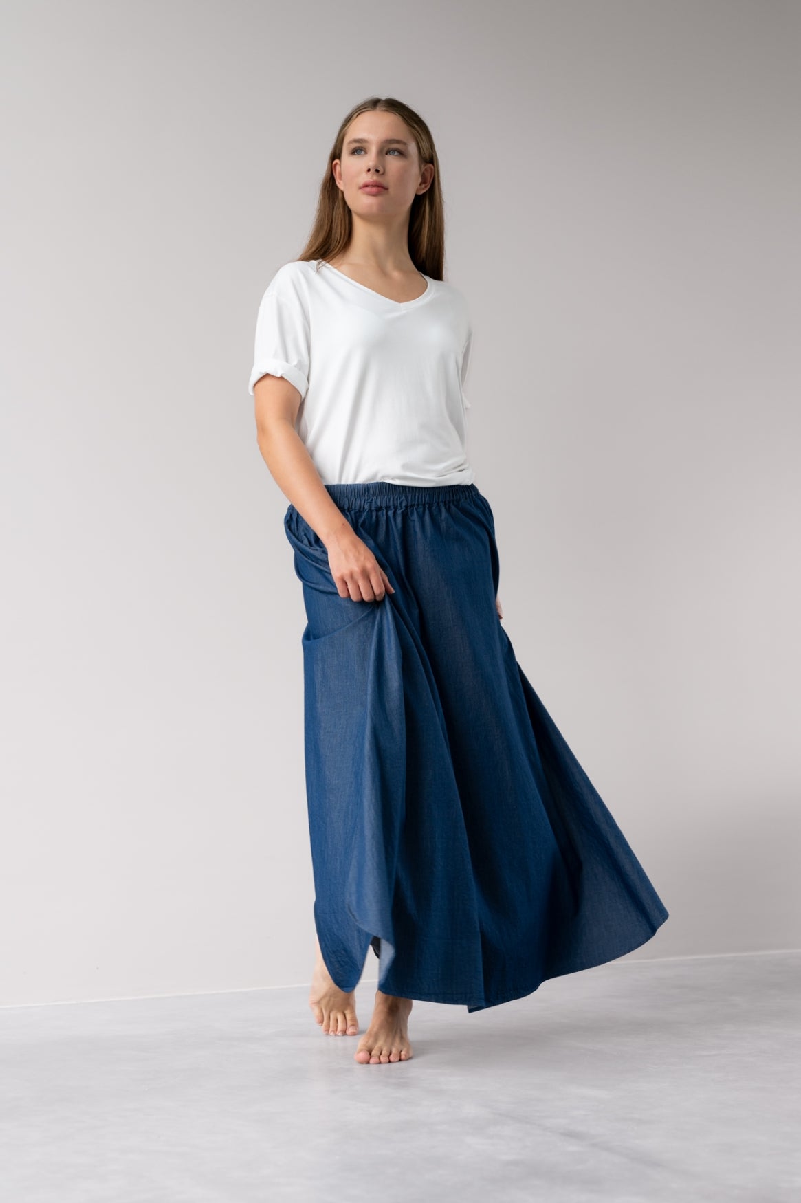 Peppe Denim Skirt