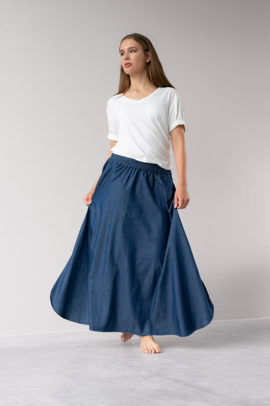Peppe Denim Skirt