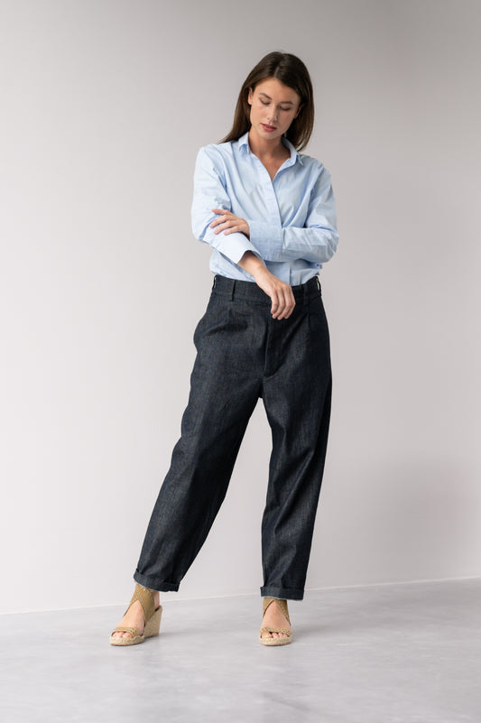 Babs Chambray Blouse