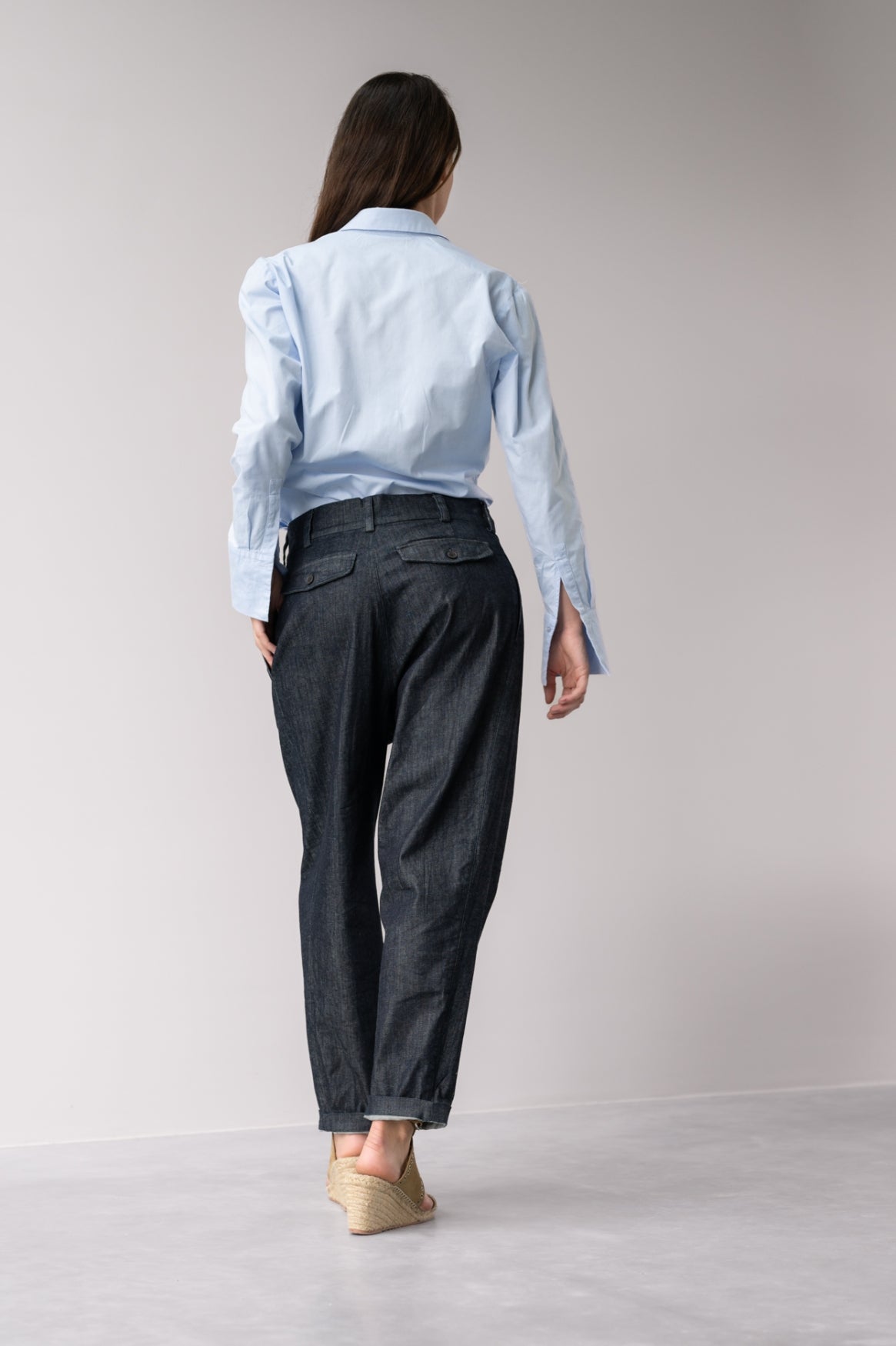 Babs Chambray Blouse