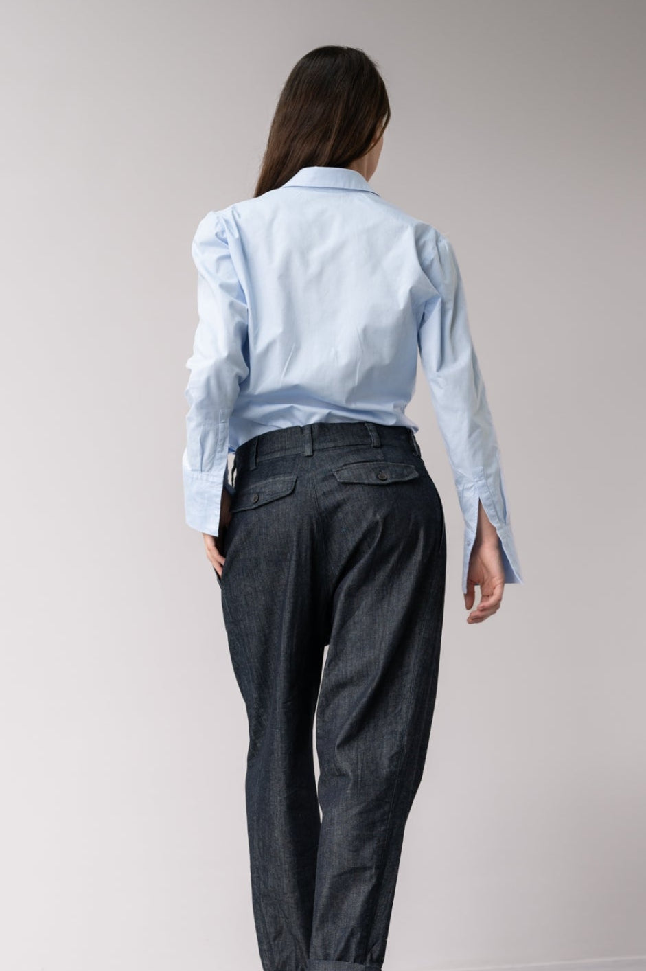 Babs Chambray Blouse