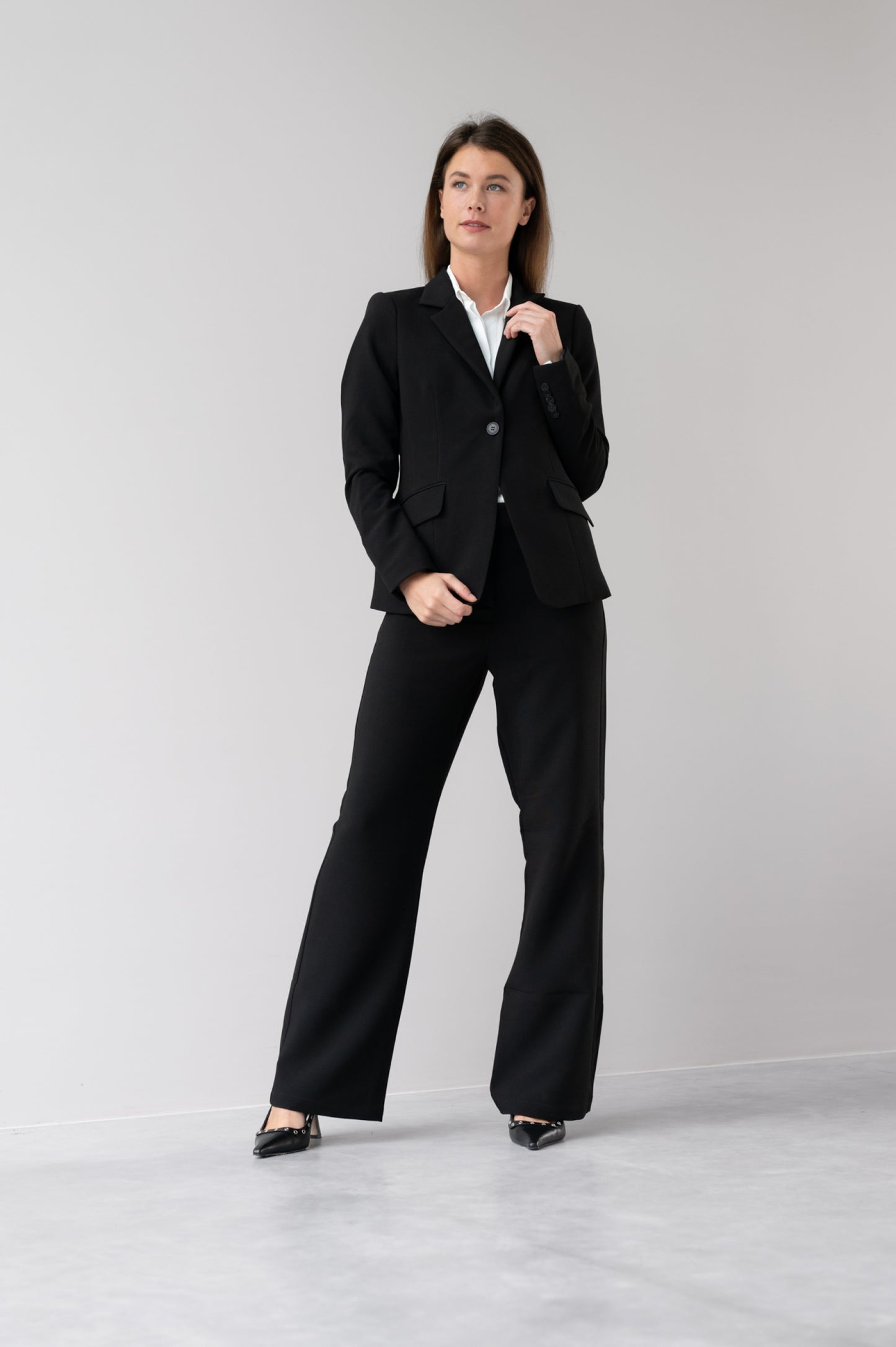 Ann Gabardine Blazer