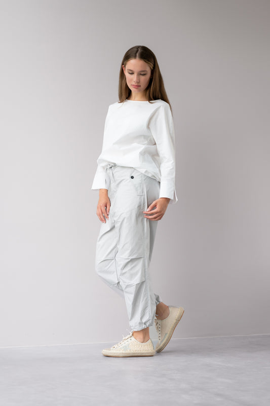 Italy Paper Cotton Trousers