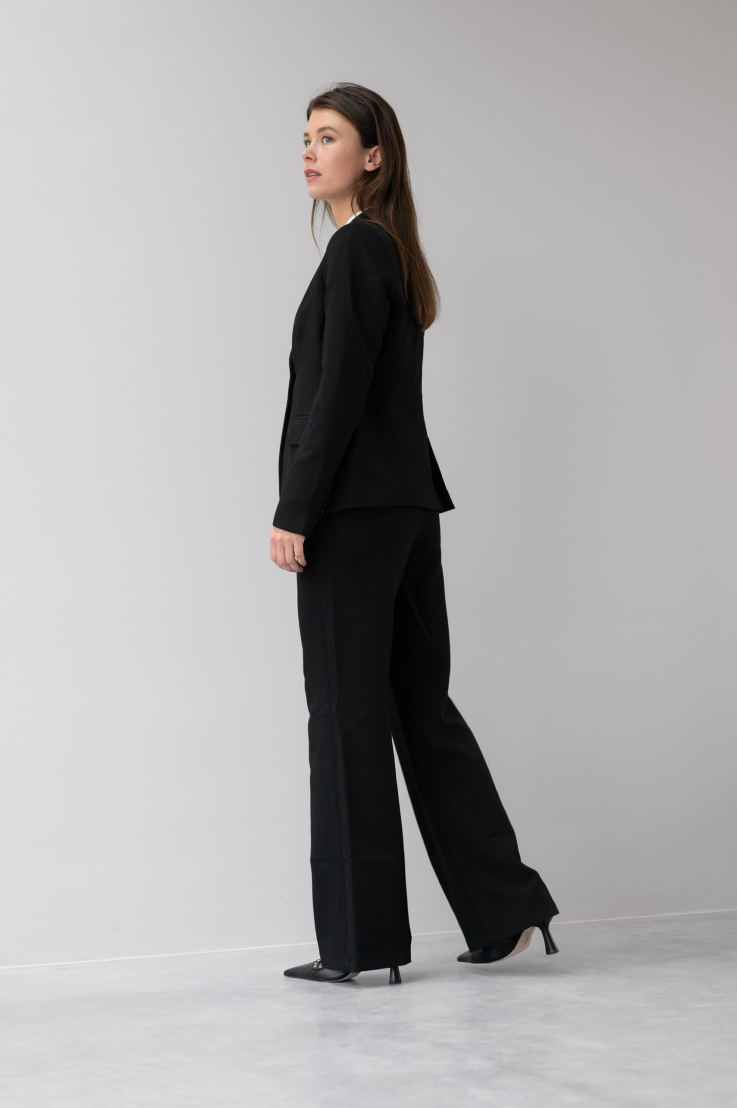 Ann Gabardine Blazer