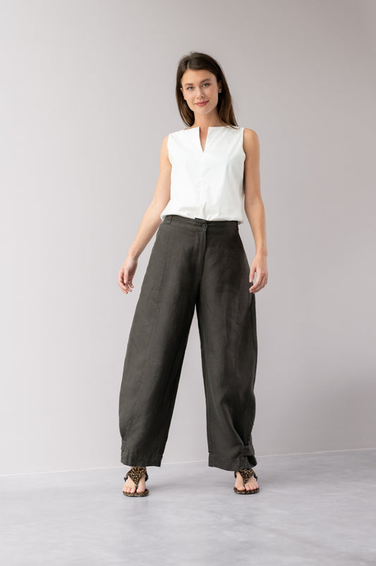 Jet Linen Trousers
