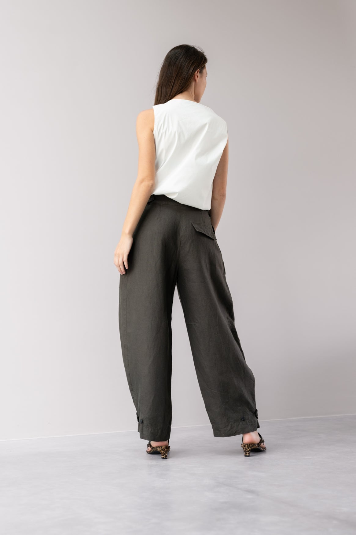 Jet Linen Trousers