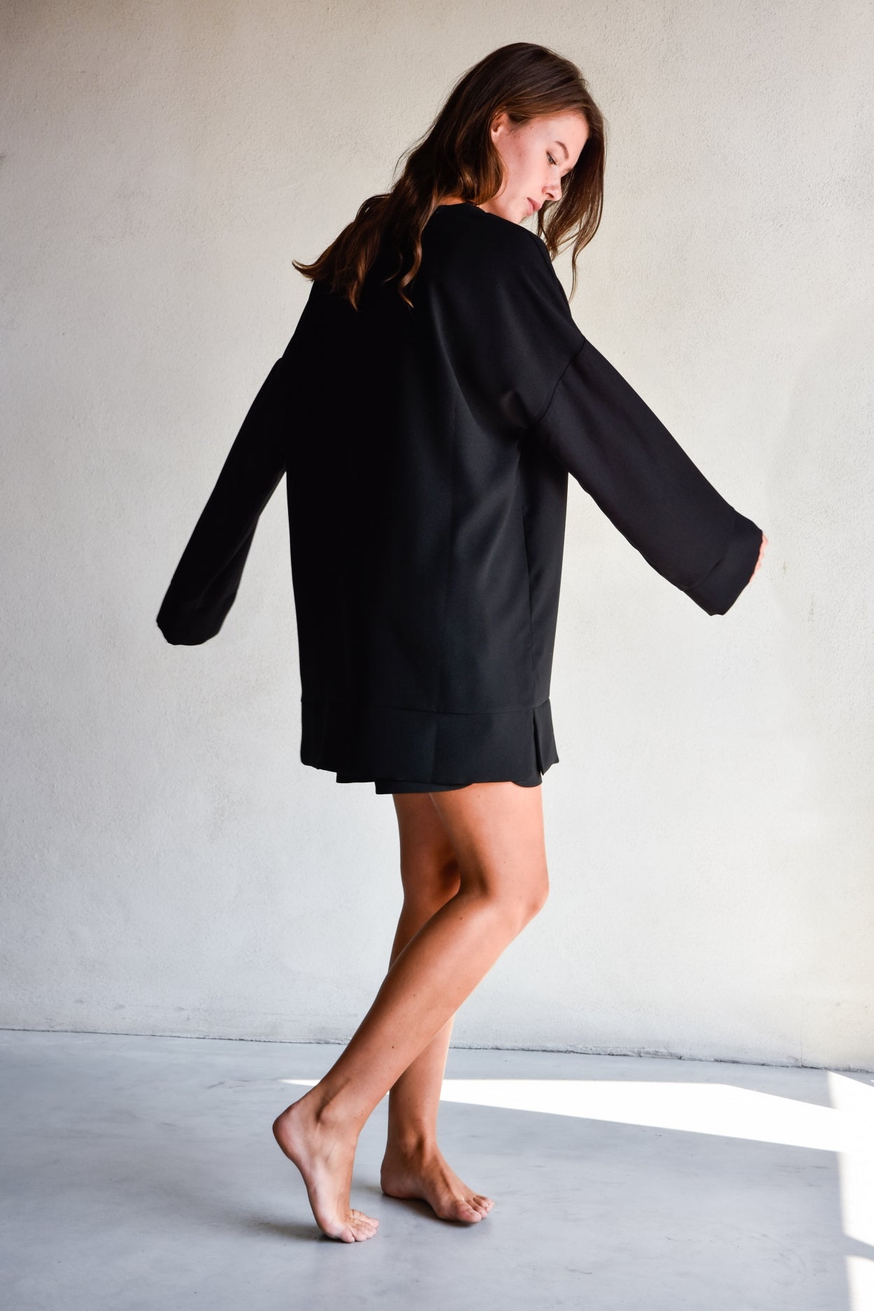 Lon Crêpe Tunic