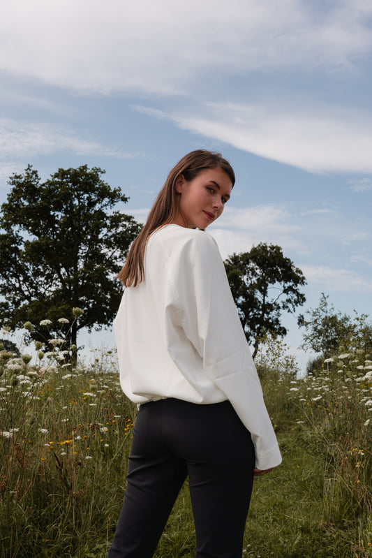 Greet Crêpe Sweater