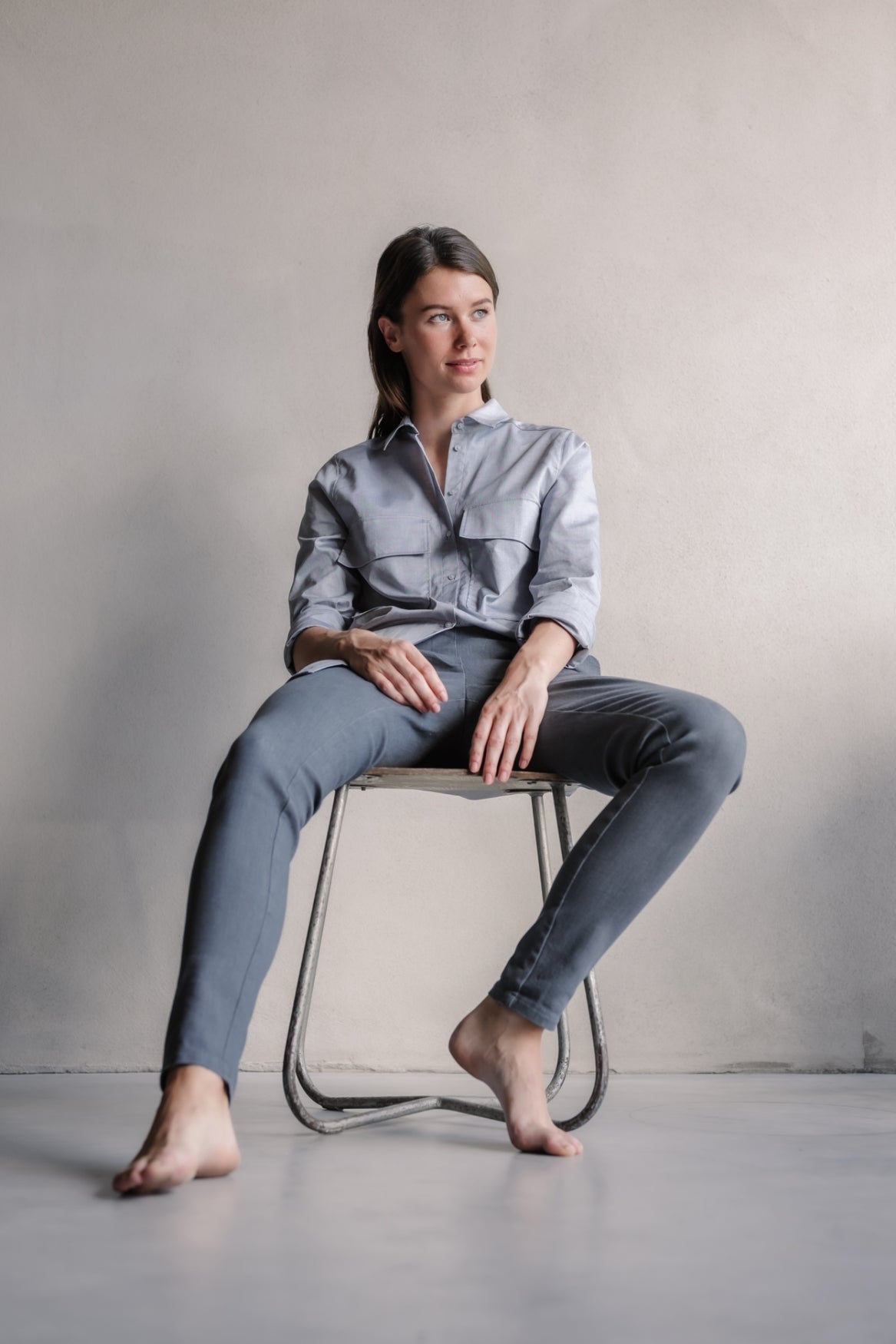 Avelon Chambray Blouse