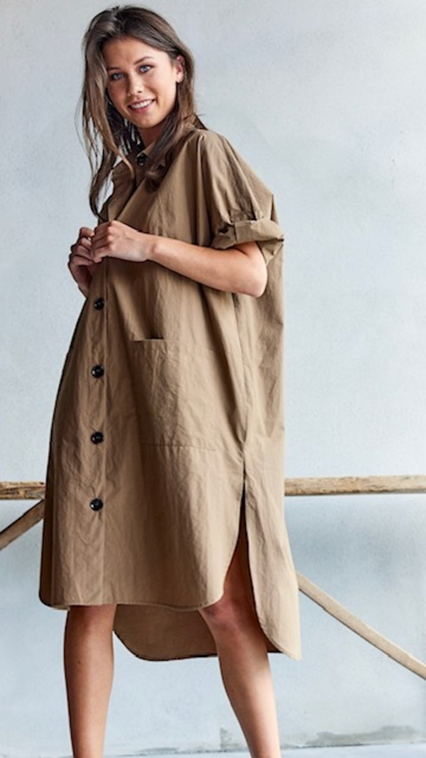 Lux Paper Cotton Dress