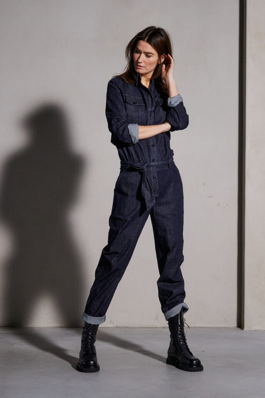 Bri Denim Jumpsuit