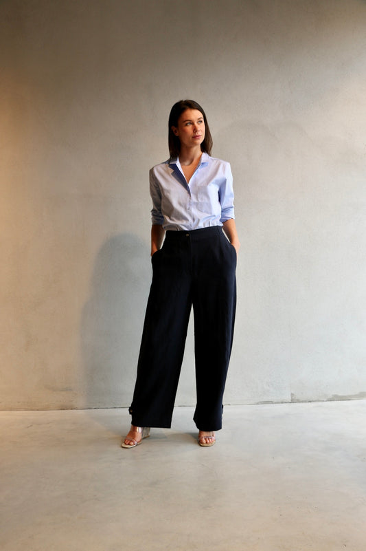 Frick Blouse Chambray
