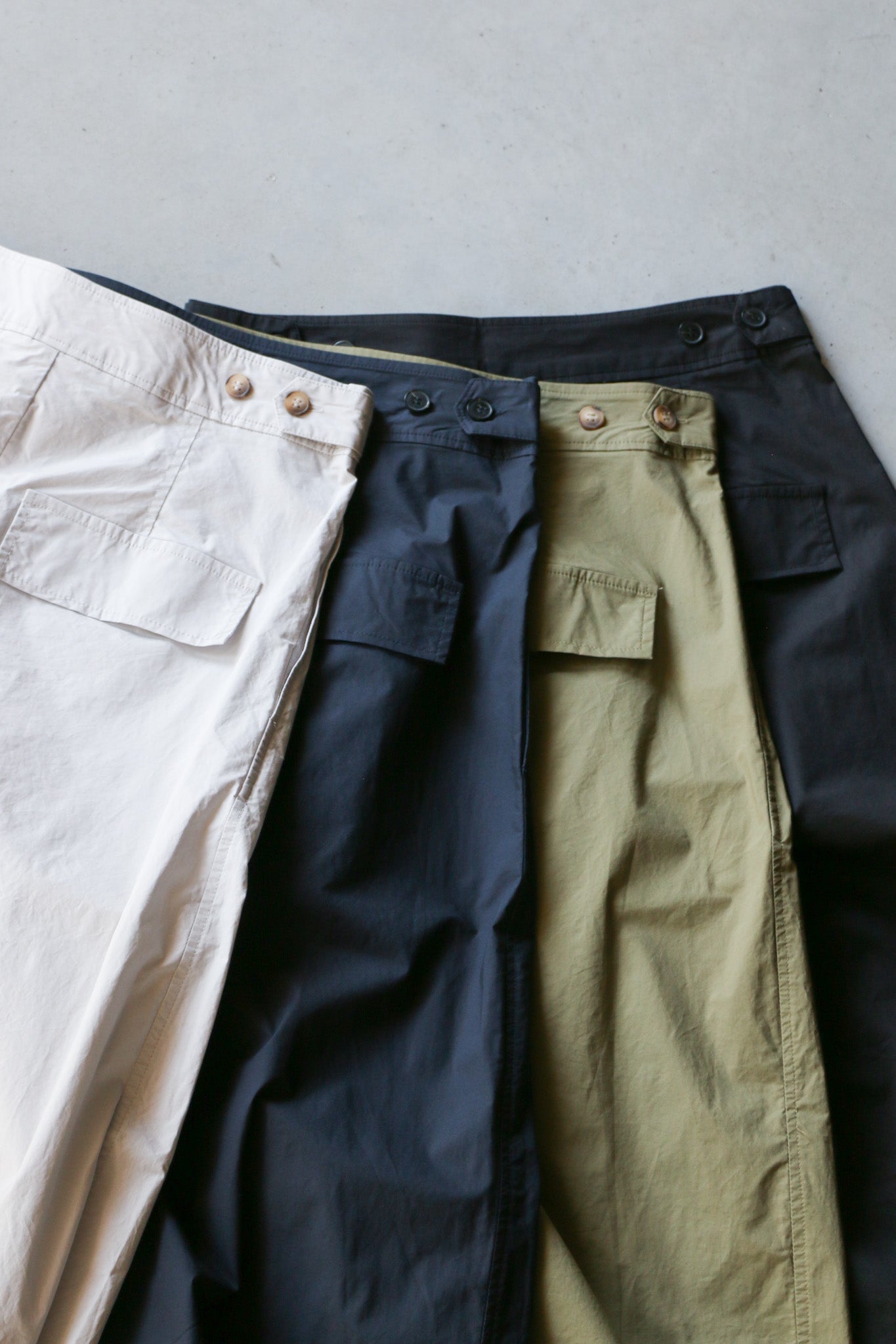 Jet Paper Cotton Trousers