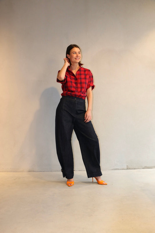 Jenna Blouse Check