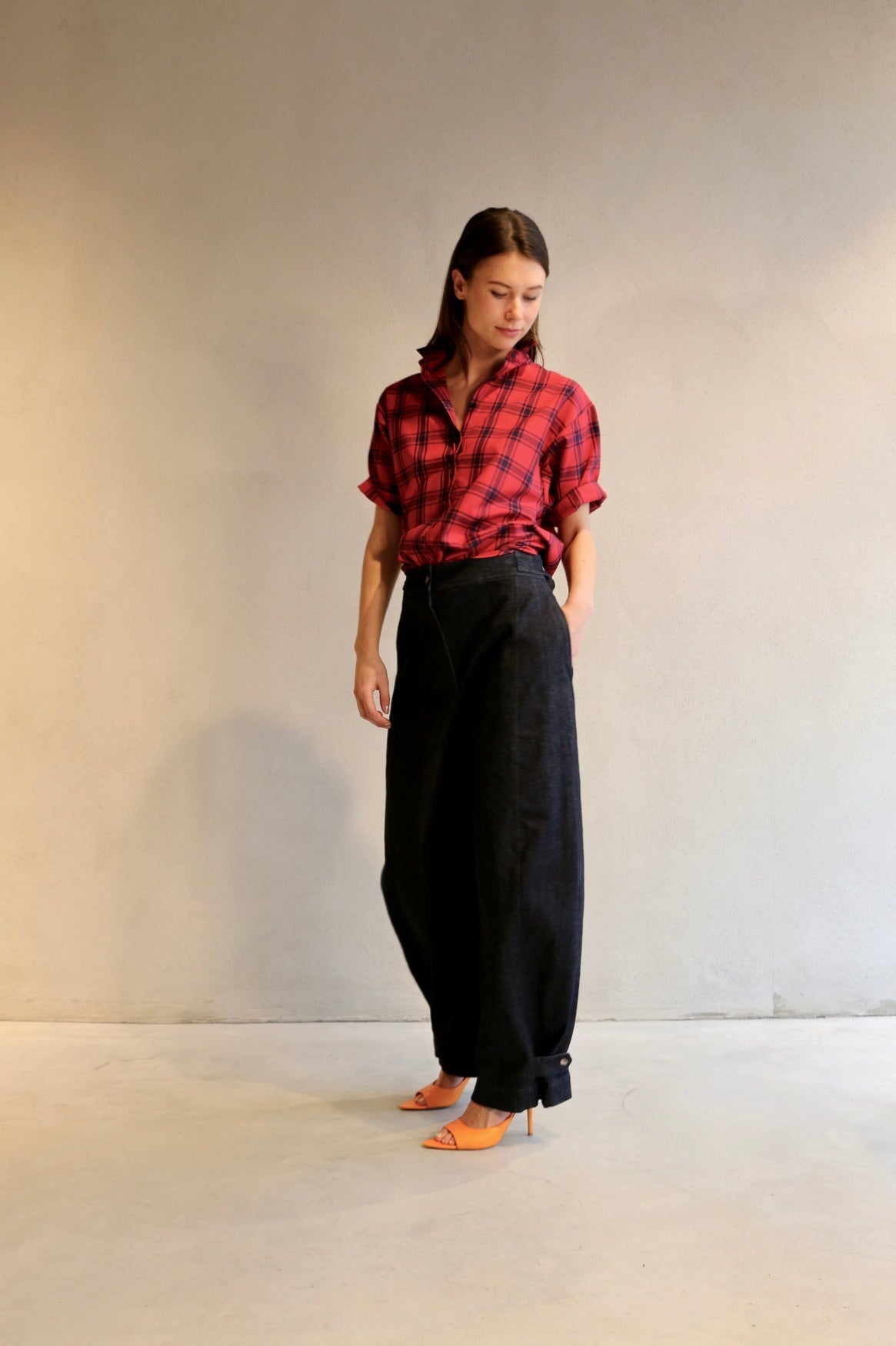 Jenna Blouse Check