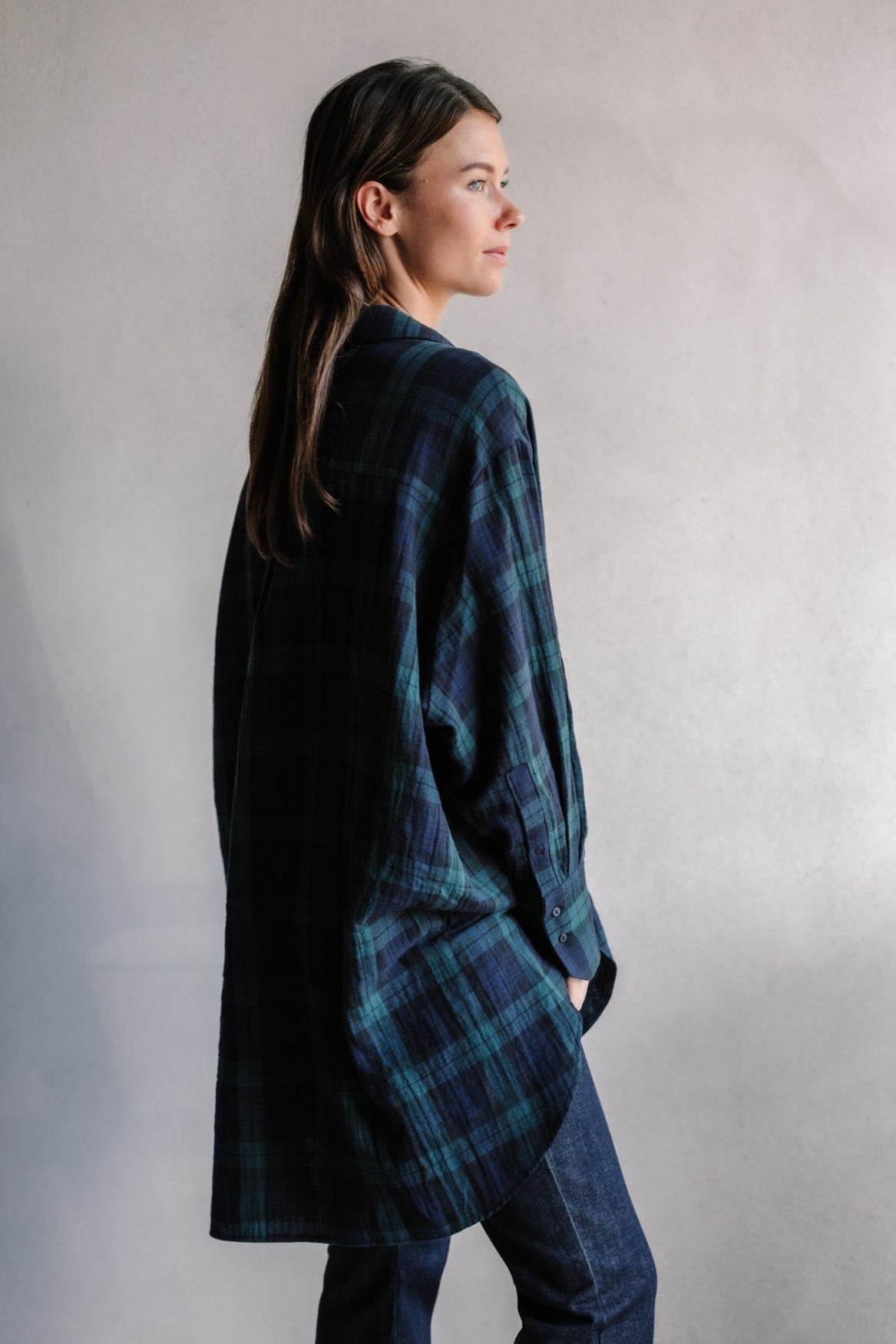 Miep Check Blouse