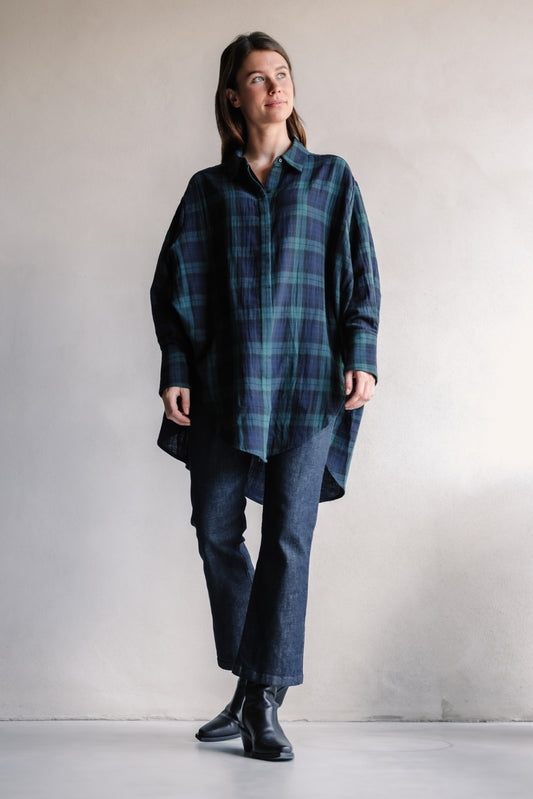 Miep Check Blouse