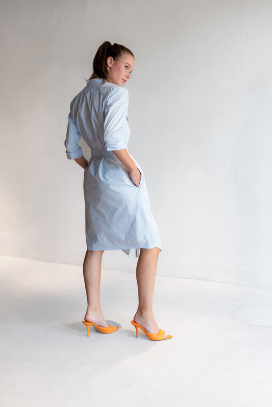 Tess Paper Cotton Dress