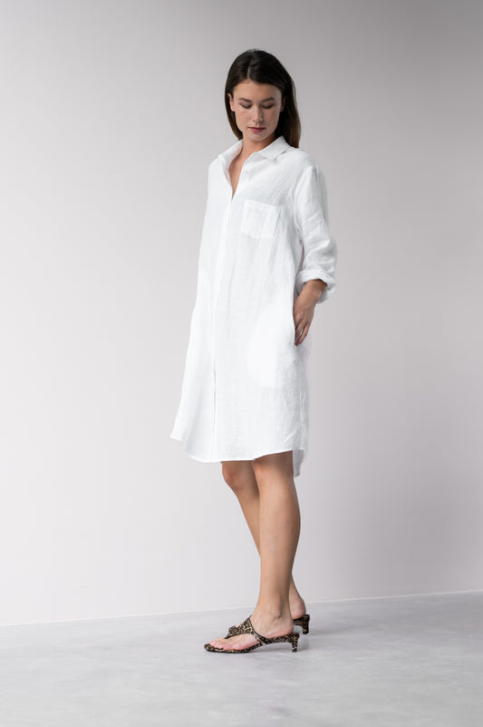 Milan Linen Blouse