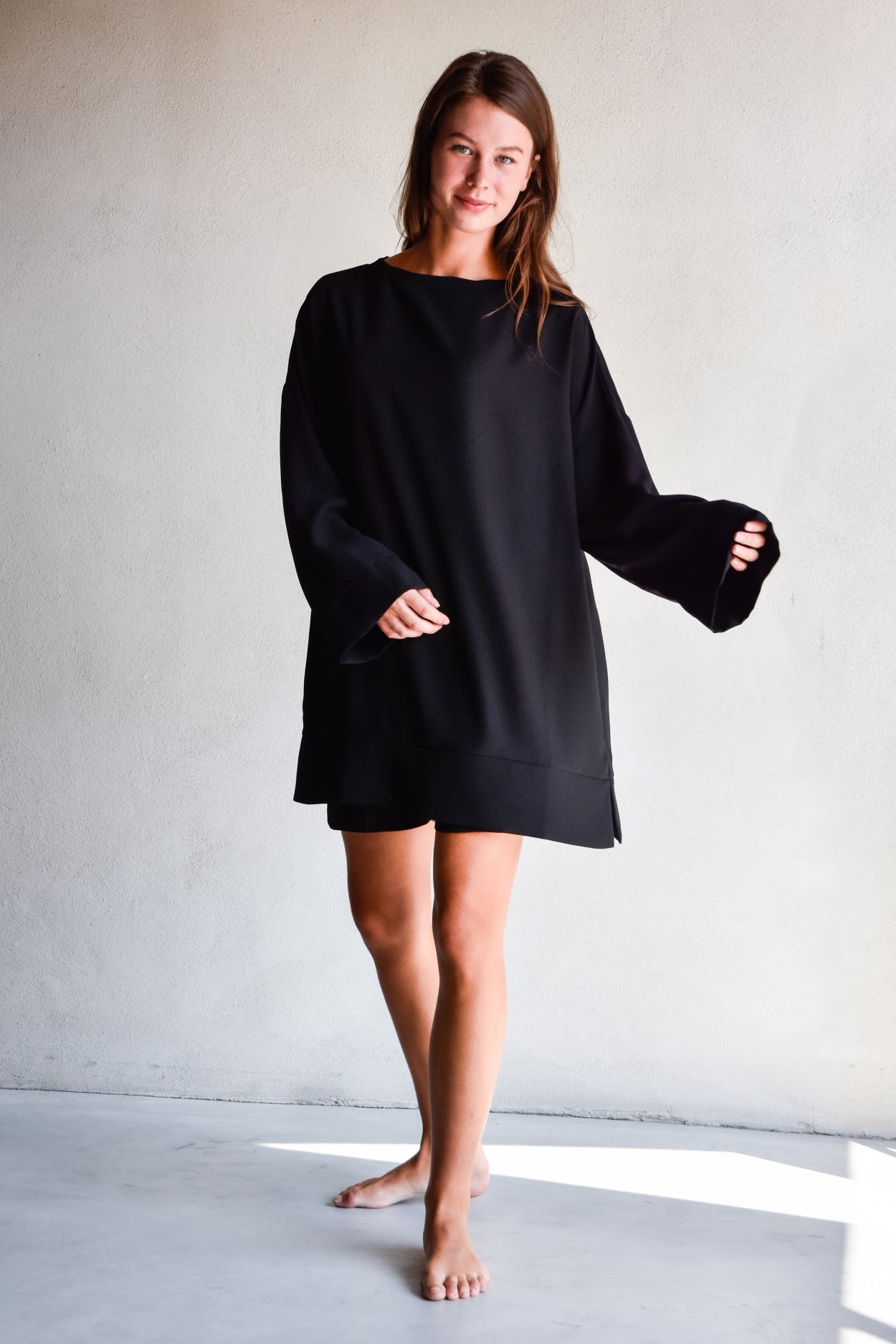 Lon Crêpe Tunic