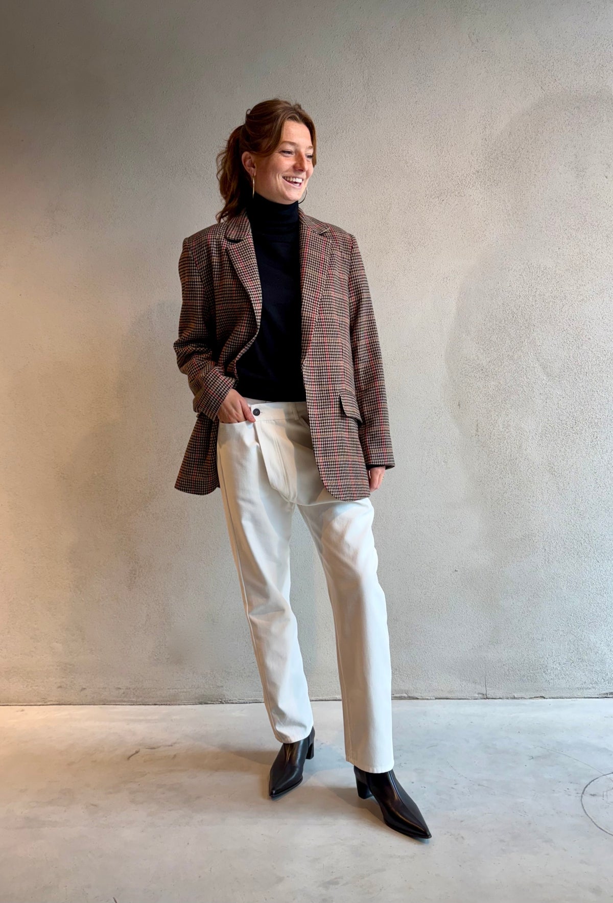Earny Blazer Check
