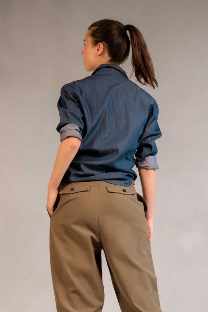 Babs Blouse Denim